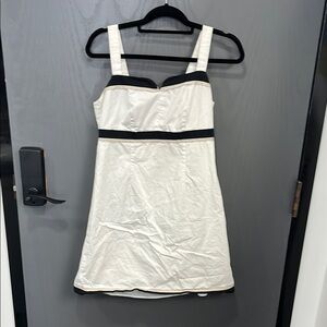 Chic Black and White Dress